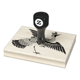 Chinese Pauw Dier Vogel Stempel