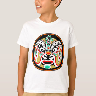 Chinese Peking operasmaskers versie 2 T-shirt