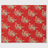 Chinese Phoenix - Fenghuang Mythological Birds Wr Cadeaupapier (Vlak)