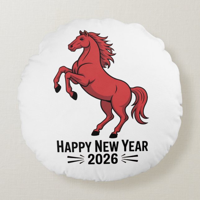 Chinese pillows rond kussen (Voorkant)