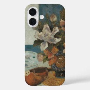 Chinese Pioenrozen en Mandoline van Paul Gauguin iPhone 16 Hoesje