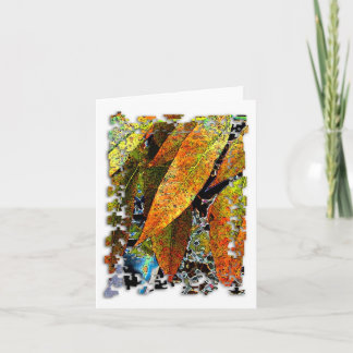 Chinese Pistache Notecard Kaart