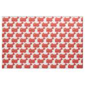 Chinese plattegrond van de vlag van CHINA Stof (Fat Quarter)