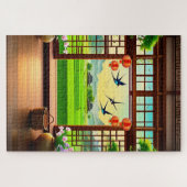 Chinese platteland scene legpuzzel (Horizontaal)