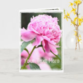 Chinese pony [Wenskaart] カ ー ド Kaart (Gele Bloem)