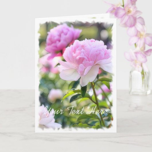 Chinese pony [Wenskaart] カ ー ド Kaart (Orchidee)