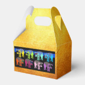 Chinese Pop Gold Favor Box 2019 Bedankdoosjes (Voorkant Zijde)