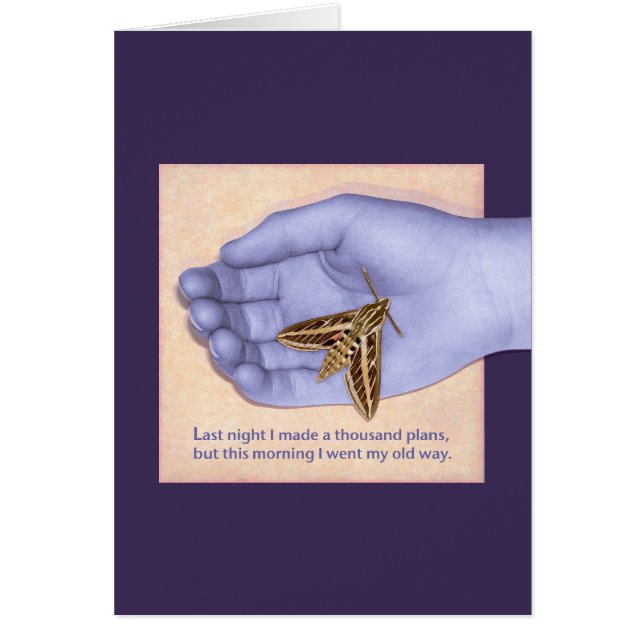 Chinese Proverb-kaart (Voorkant)