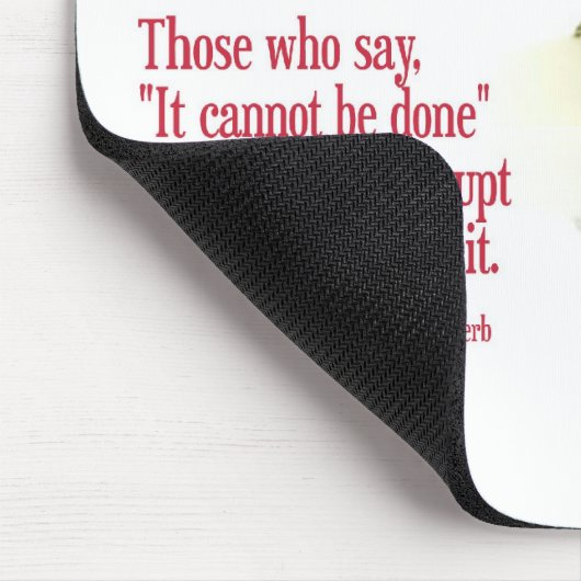 Chinese Proverb Mousepad Muismat (Hoek)