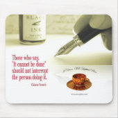 Chinese Proverb Mousepad Muismat (Voorkant)