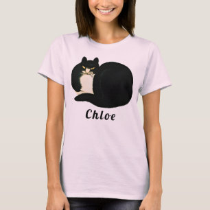 Chinese Qing-dynastie Black Manchu Cat T-shirt