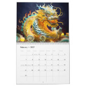 Chinese Quilling Draken Kalender (Feb 2027)