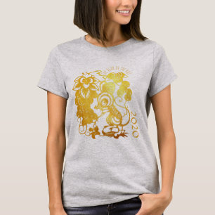 Chinese Rat Year 2020 Grape Women G T-shirt