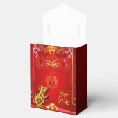 Chinese Red Knot Rat Year 2020 Tent Favor Box Bedankdoosjes (Geopend)