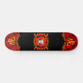 Chinese Red Tiger Skateboard (Horizontaal)