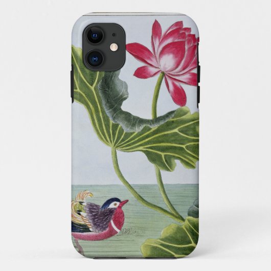 Chinese Red Water Lily, Deel I, bord 82, uit ' Case-Mate iPhone Case (Achterkant)