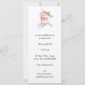 Chinese Restaurant Takeout Box Kaart (Voorkant)