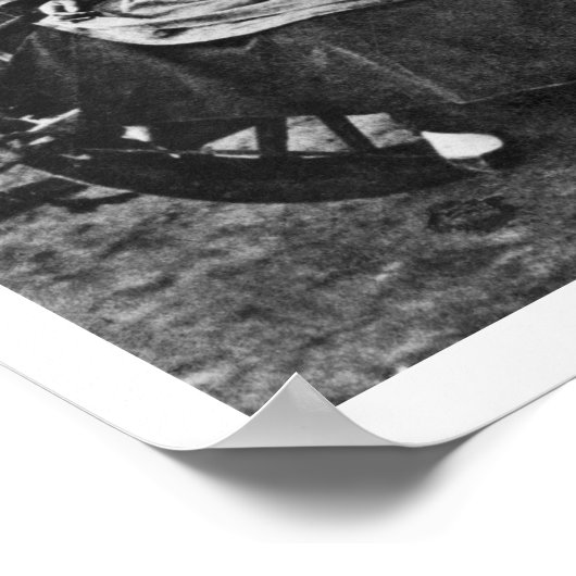 Chinese rickshaw, c.1870 (foto) poster (Hoek)