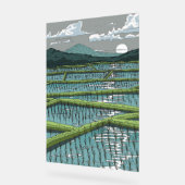Chinese Rijstveld Acryl Bord (Hoek)
