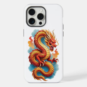 Chinese Rode Draak Vurig Illustratie-67561 iPhone 15 Pro Max Case