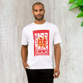 Chinese rode envelop met welvaartssymbool t-shirt