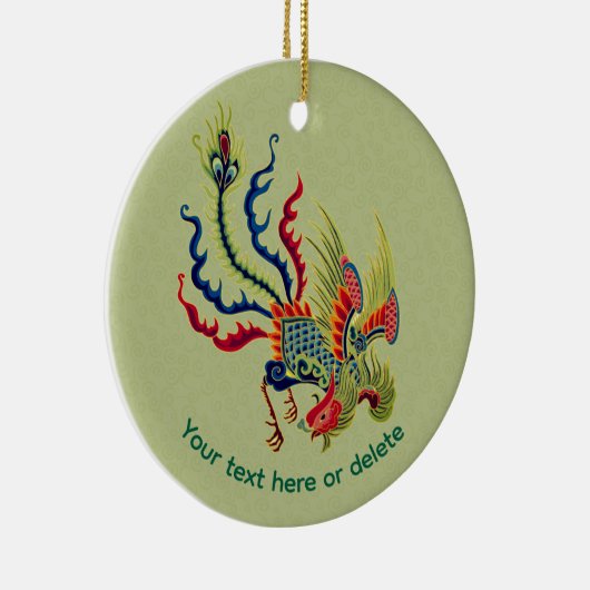 Chinese roestkunst op maat keramisch ornament (Rechts)