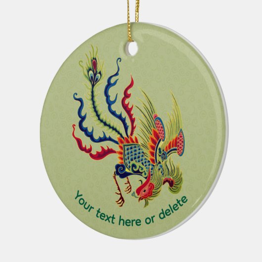 Chinese roestkunst op maat keramisch ornament (Links)