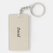 Chinese roomgeit Lunar Year Zodiac Key Sleutelhanger (achterkant)