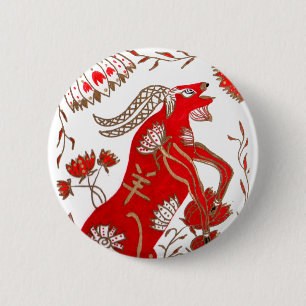 Chinese sapastrologie ronde button 5,7 cm