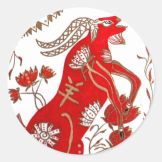 Chinese schapen astrologie ronde sticker