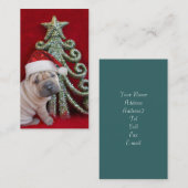 Chinese scheerpeper visitekaartje (Voorkant / Achterkant)