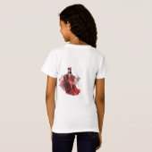 Chinese schoonheid in oude schilderijen - gedetail t-shirt (Achterkant volledig)