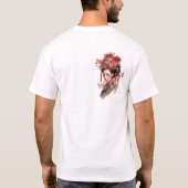 Chinese schoonheid in oude schilderijen - gedetail t-shirt (Achterkant)