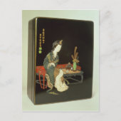 Chinese schrijfdoos briefkaart (Voorkant)