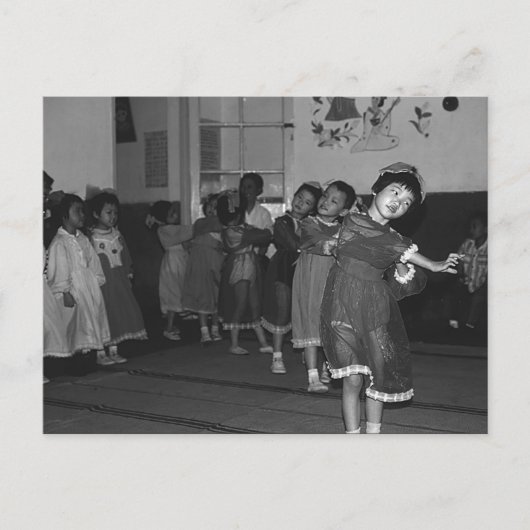 Chinese Shanghai-kinderopvang Briefkaart (Voorkant)