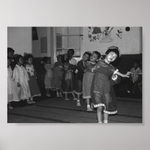 Chinese Shanghai-kinderopvang Poster