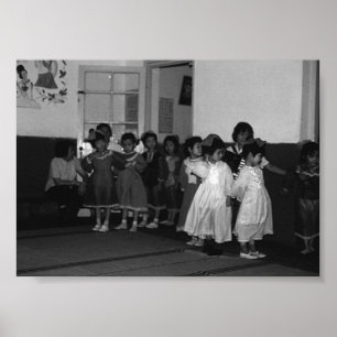 Chinese Shanghai-kinderopvang Poster