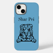 Chinese Shar Pei hond Case-Mate iPhone Case (Achterkant)