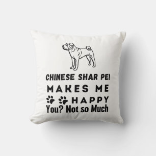 Chinese Shar Pei maakt me blij, niet zo veel Kussen