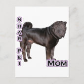 Chinese Shar-Pei Moeder 4 Briefkaart (Voorkant)