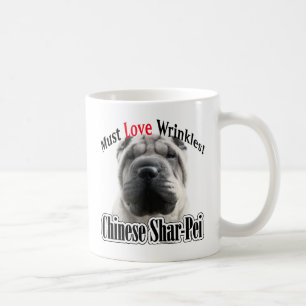 Chinese Shar-Pei moet van rimpels houden Koffiemok
