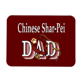 Chinese Shar-Pei papa Magneet