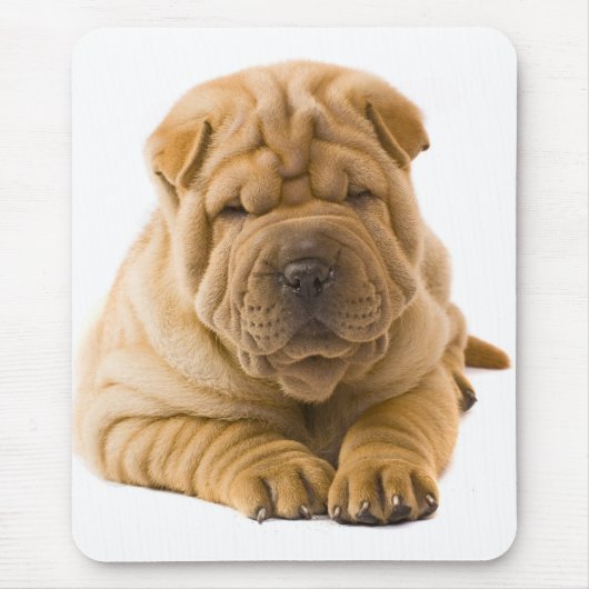 Chinese Shar Pei Puppy Dog - Sharpei Muismat (Voorkant)