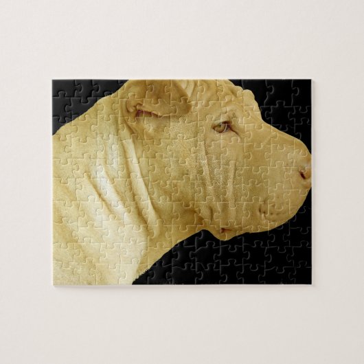 Chinese Shar-Pei Puzzle Legpuzzel (Horizontaal)