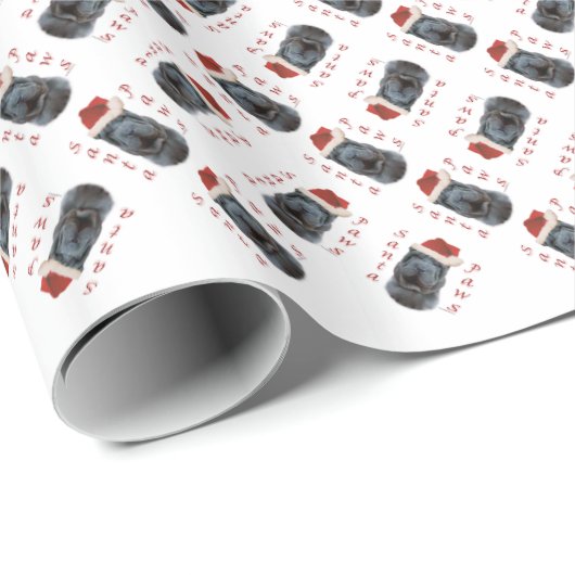 Chinese Shar-Pei Santa Paws Cadeaupapier (Rol Hoek)