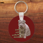 Chinese shar Pei Sleutelhanger (Voorkant)