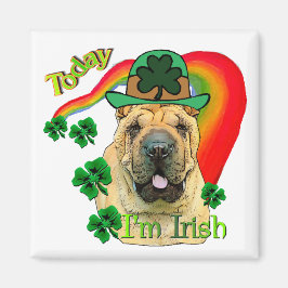 Chinese Shar-pei St. Pattys Magneet