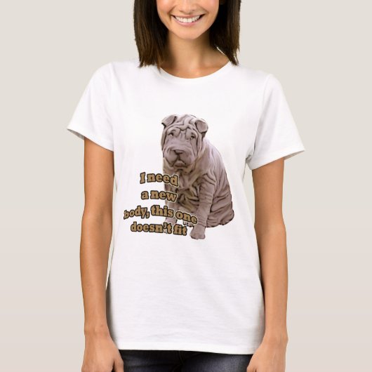 Chinese shar Pei T-shirt (Voorkant)