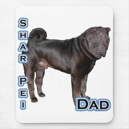 Chinese Shar-Pei Vader 4 Muismat (Voorkant)