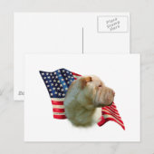 Chinese Shar-Pei vlag Briefkaart (Voorkant / Achterkant)